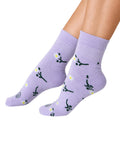 Bamboo Viscose Diabetic Socks 6 Pairs Y749958