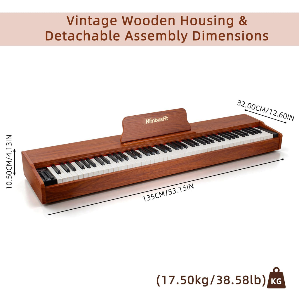 88 Keys Hammer Weighted Digital Piano C2850