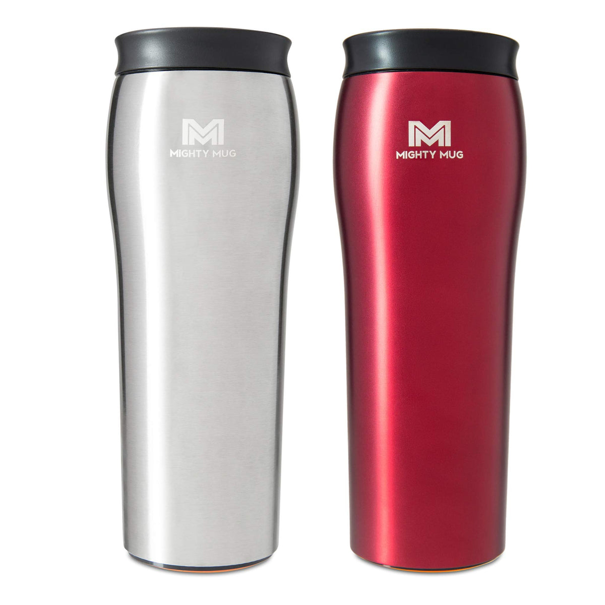 Silver Stainless Steel 16 oz Insulated Travel Mug Z2029
