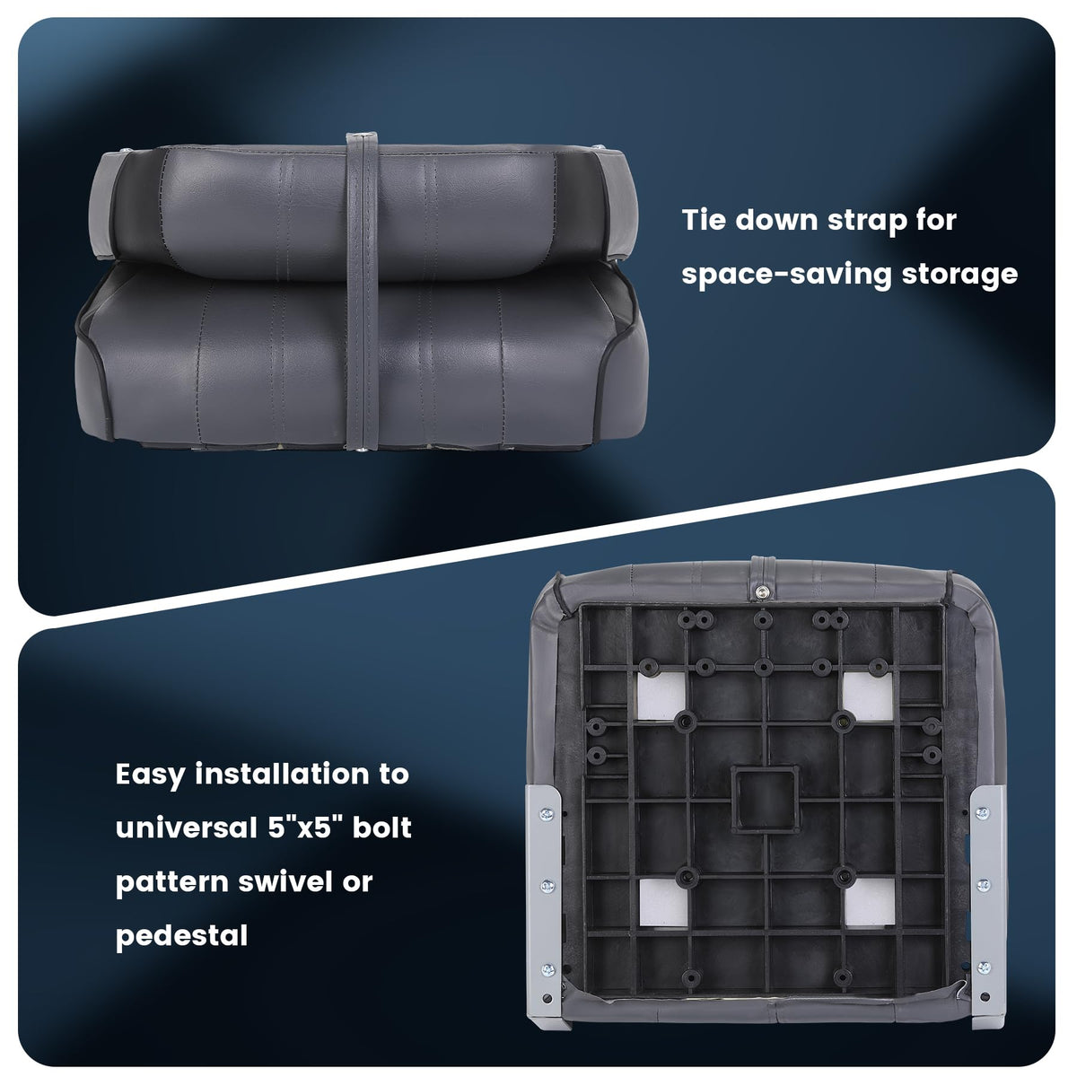 Low Back Folding Boat Seats I945