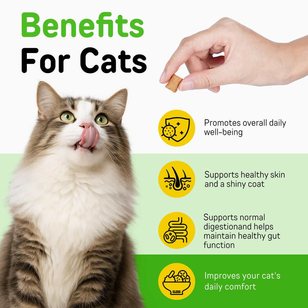 Chicken Flavor Hairball Treatment for Cats F869