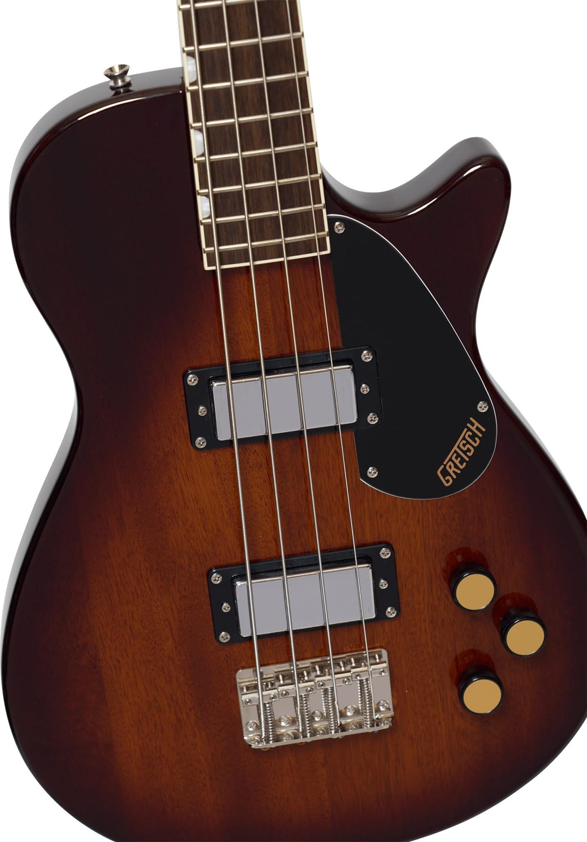 Havana Burst Short-Scale Electric Bass Guitar X6944