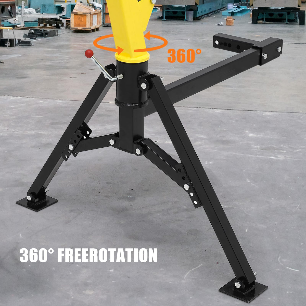 Hydraulic Swivel Hitch Mounted Truck Crane 1000 LBS Capacity R216