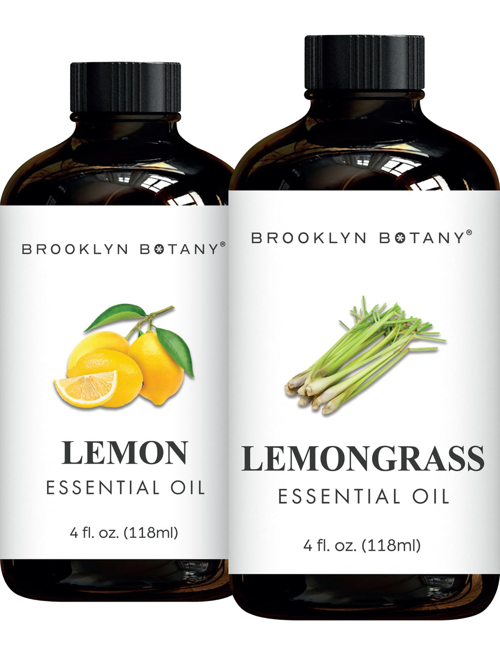 Lemon & Lemongrass Essential Oils 4 Fl Oz Pack of 2 I403