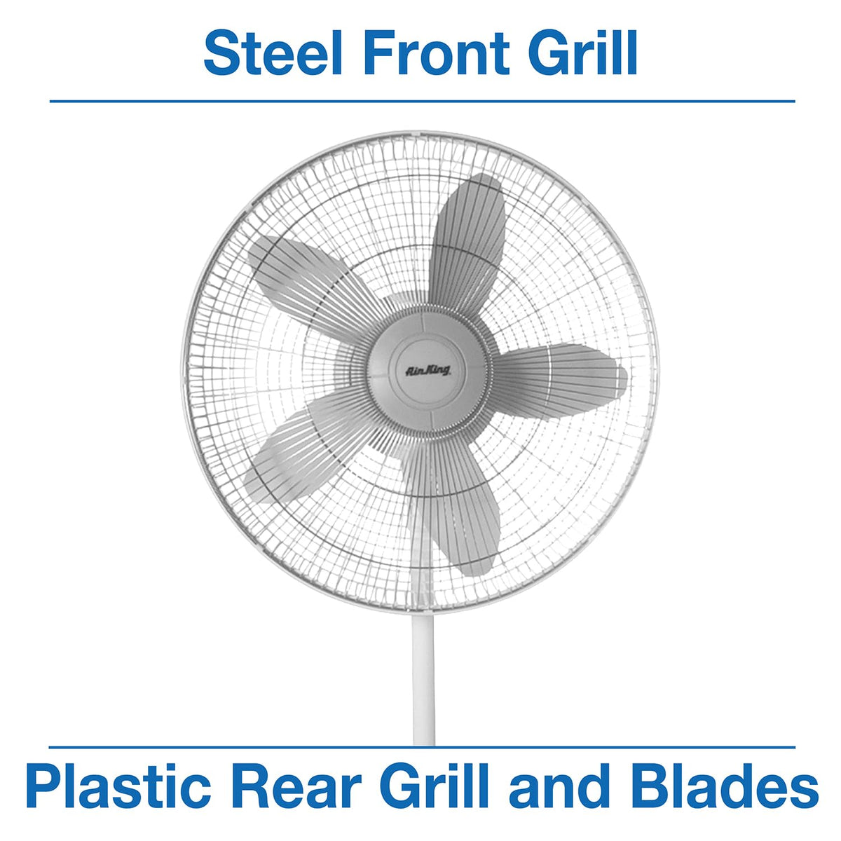 18-Inch 3-Speed Oscillating Pedestal Fan H988734