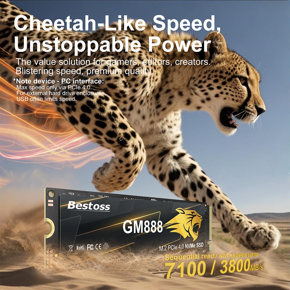 NVMe M.2 2280 SSD 512GB PCIe 4.0 I303798