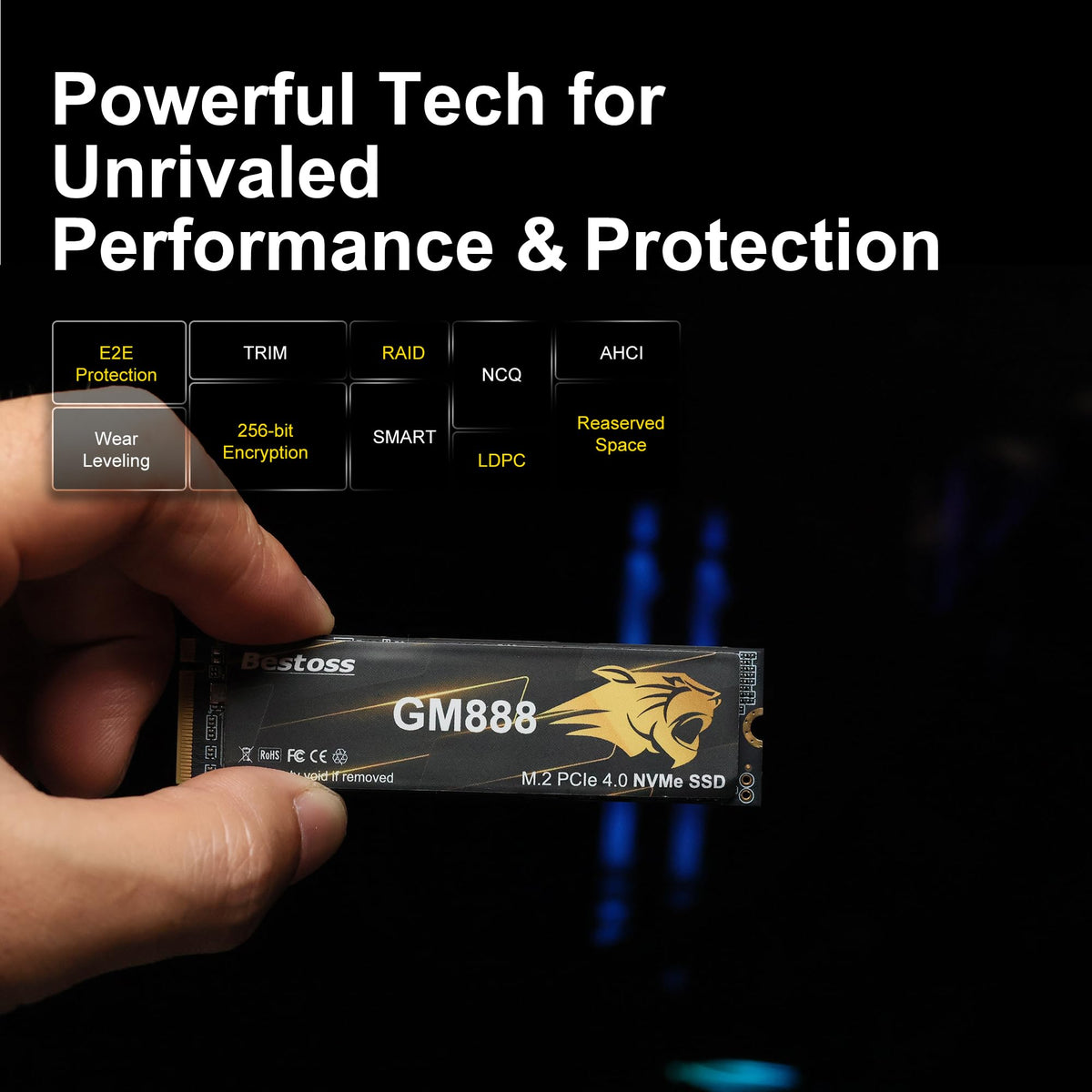 NVMe M.2 2280 SSD 512GB PCIe 4.0 I303798