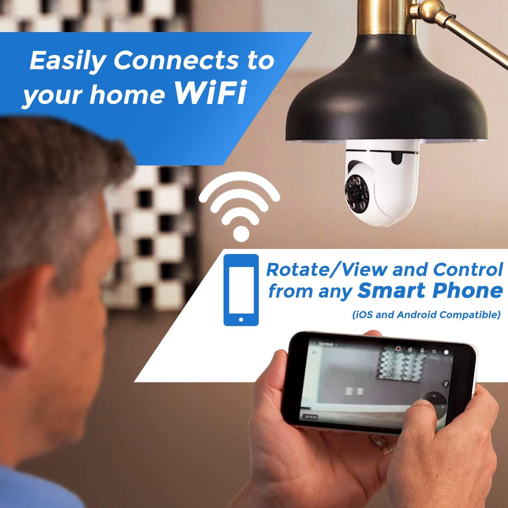 1080P HD WiFi Security Camera with Night Vision E7373