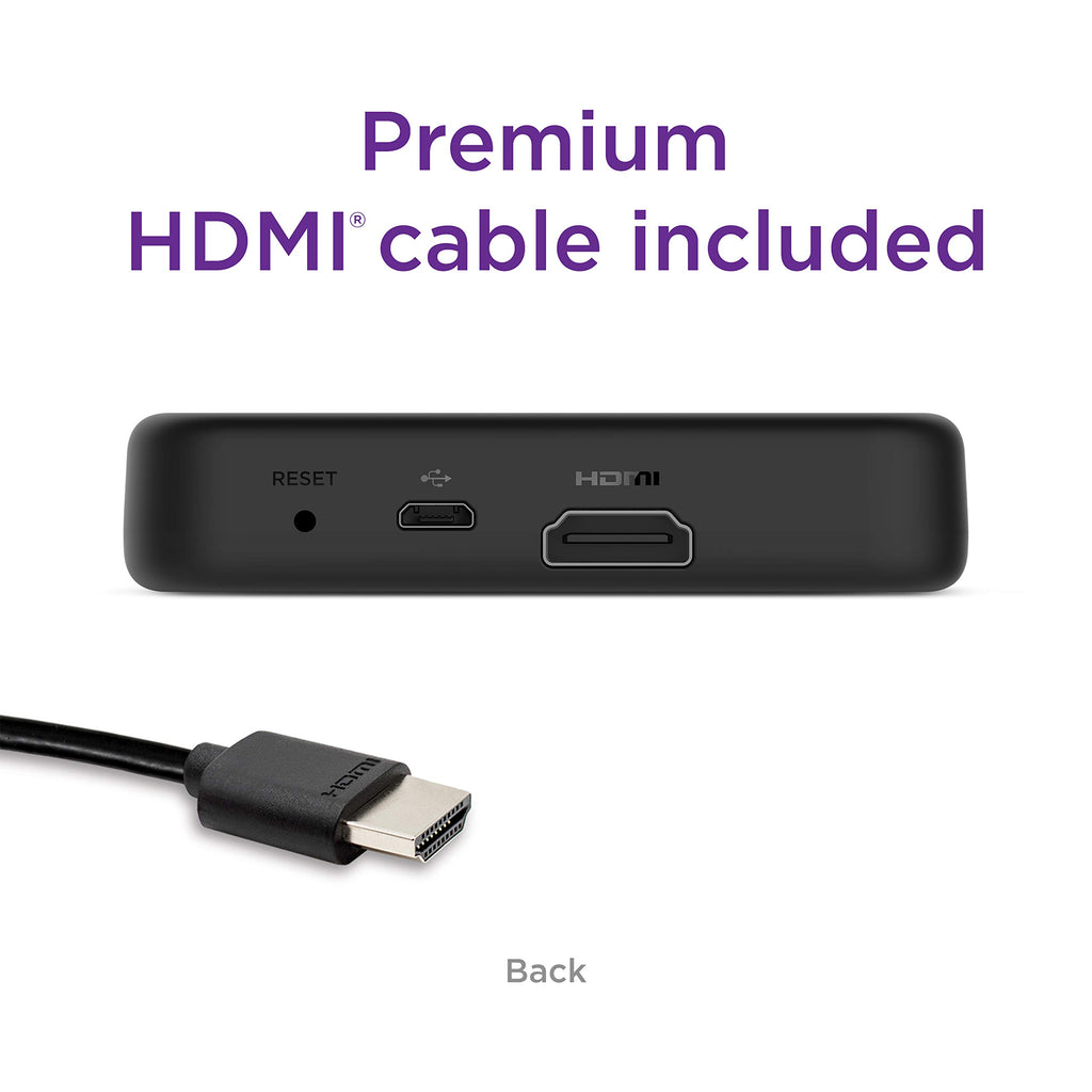 4K HDR Streaming Media Player with HDMI Cable U693851