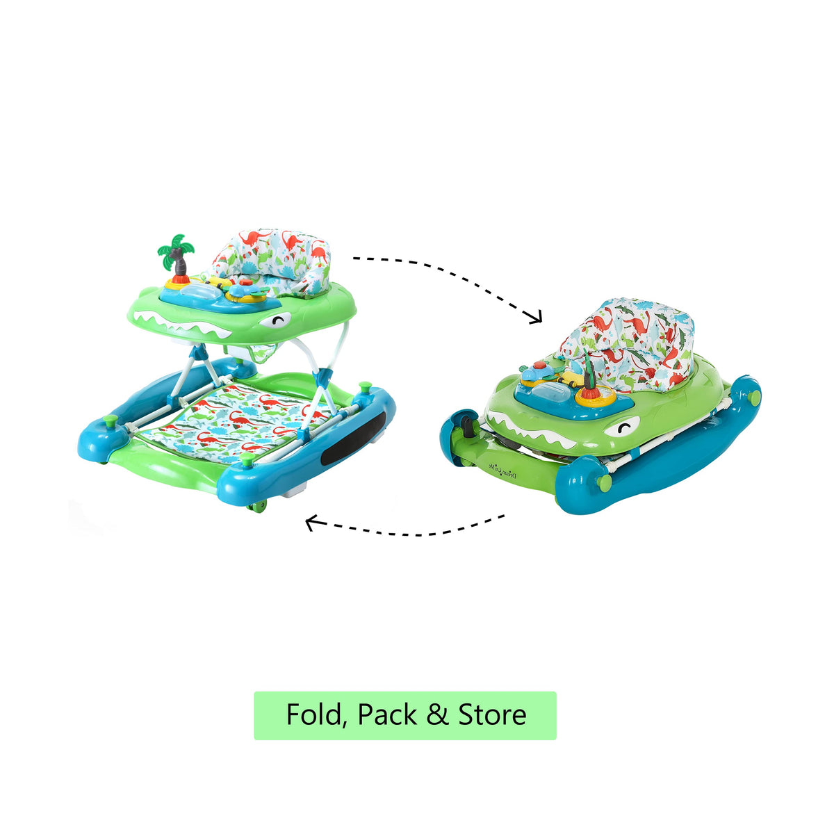 Baby Walker 3 Position Adjustable Height H303788