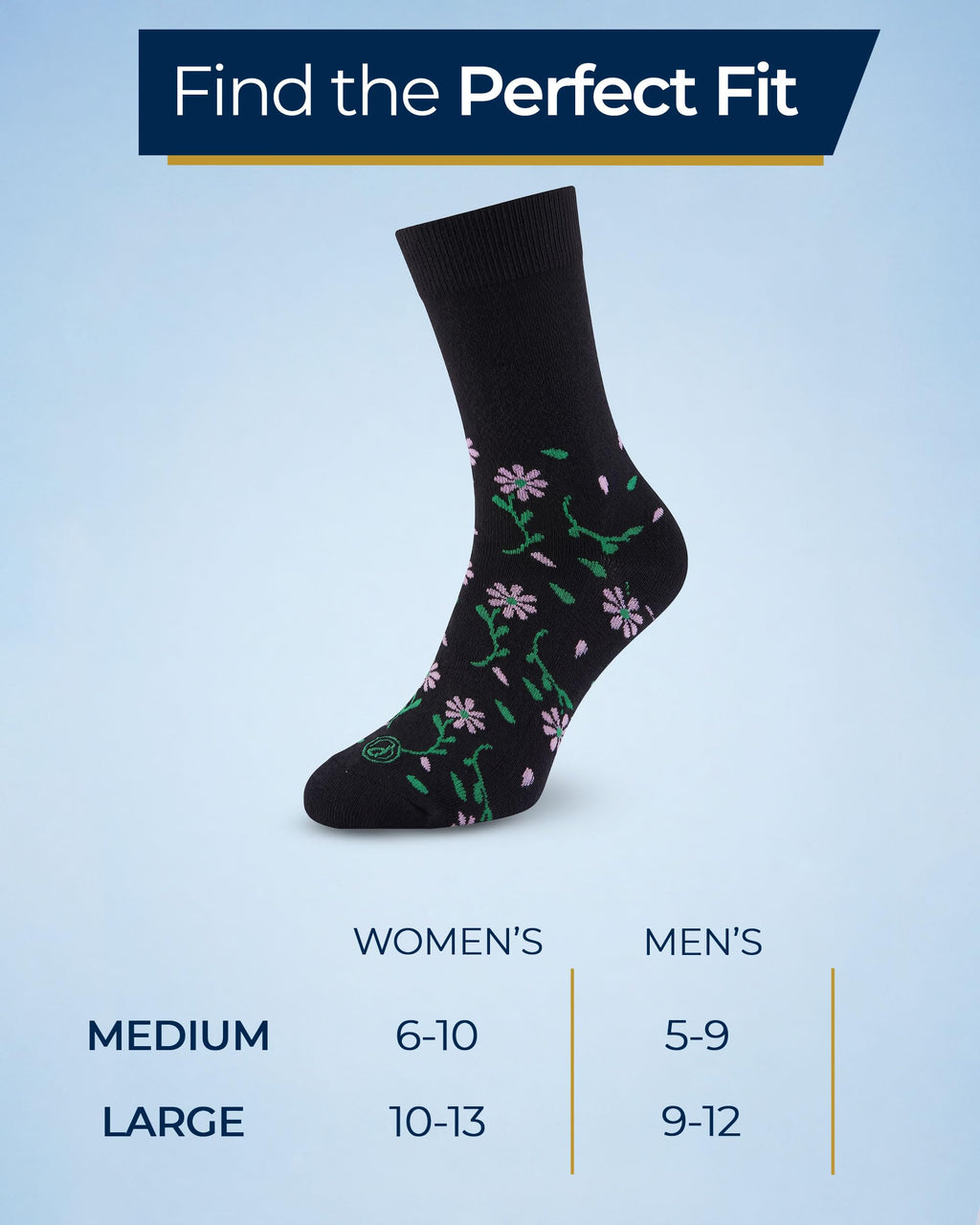 Bamboo Viscose Diabetic Socks 6 Pairs Y749958