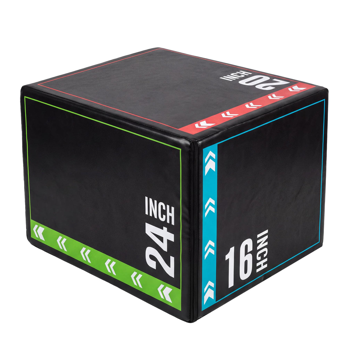 3 in 1 Plyometric Jump Box with Non-Slip Surface S48393