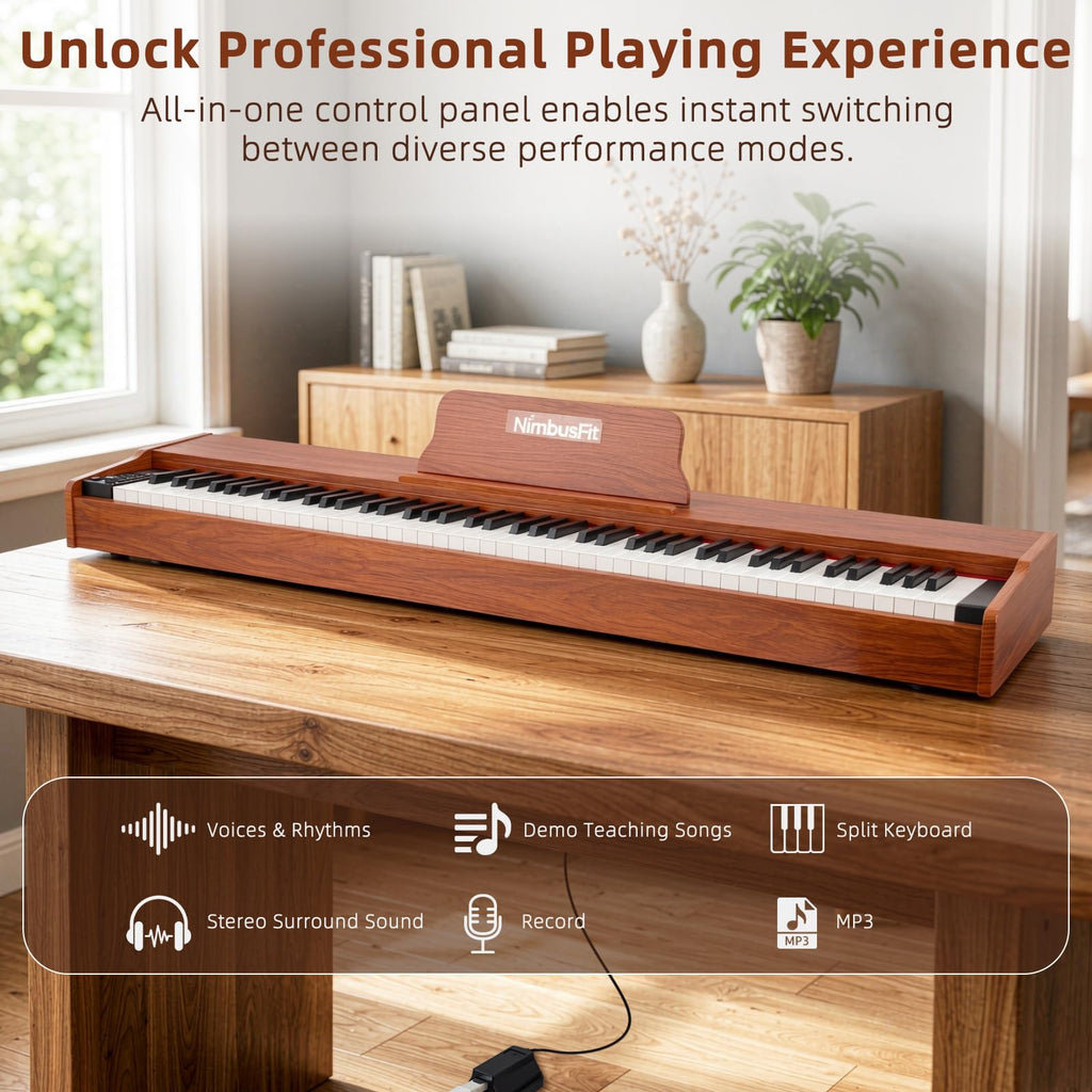 88 Keys Hammer Weighted Digital Piano C2850