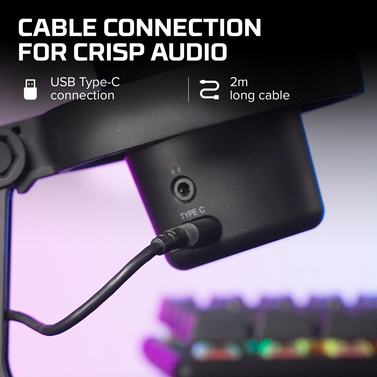 USB Condenser Microphone with Shock Mount U68644