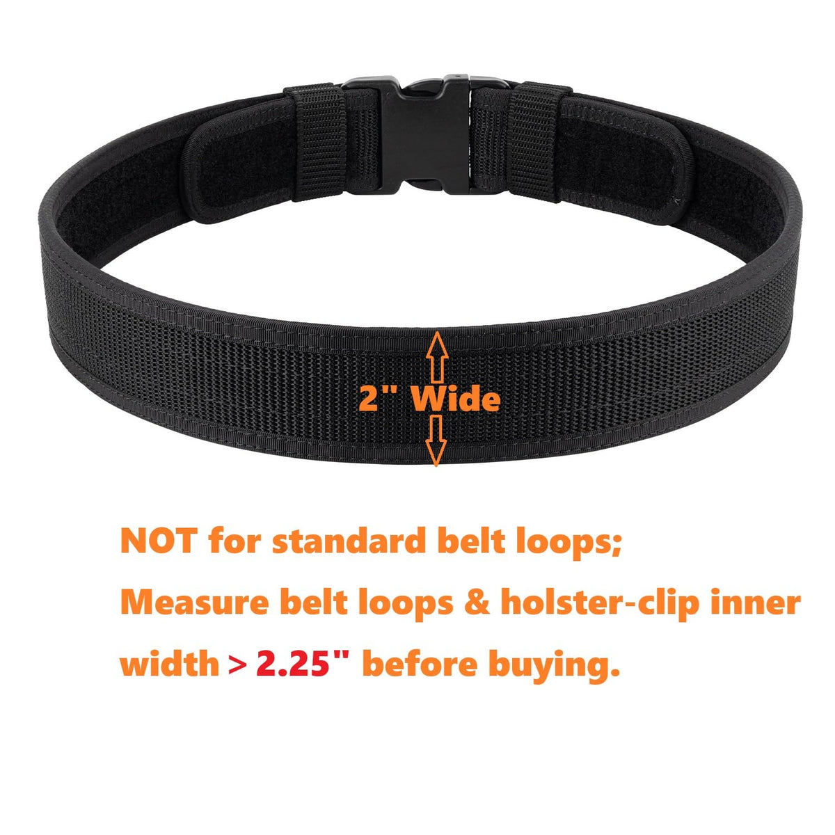 2" Wide Work Belt X435