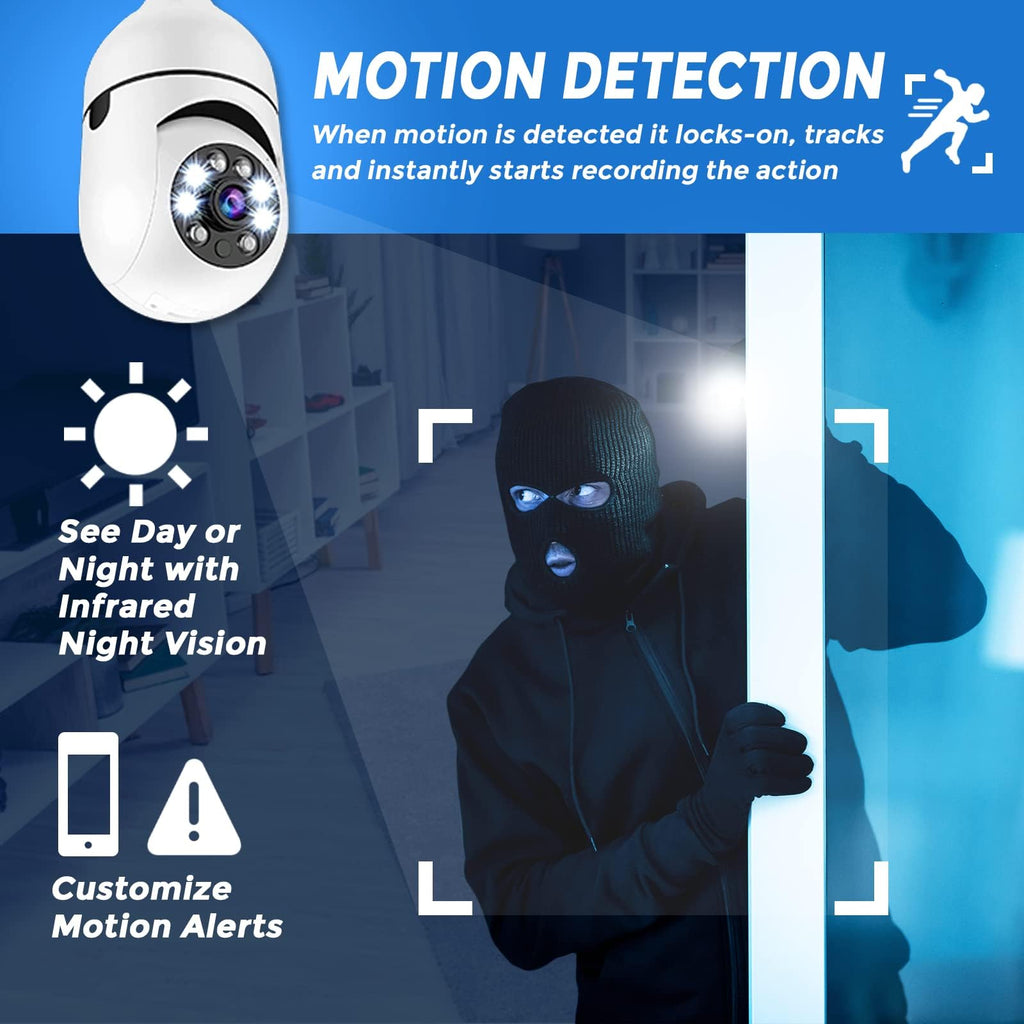 1080P HD WiFi Security Camera with Night Vision E7373