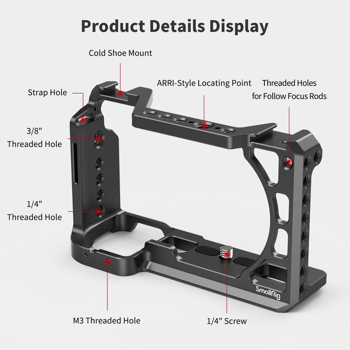 Aluminum Alloy Camera Cage Rig T60406