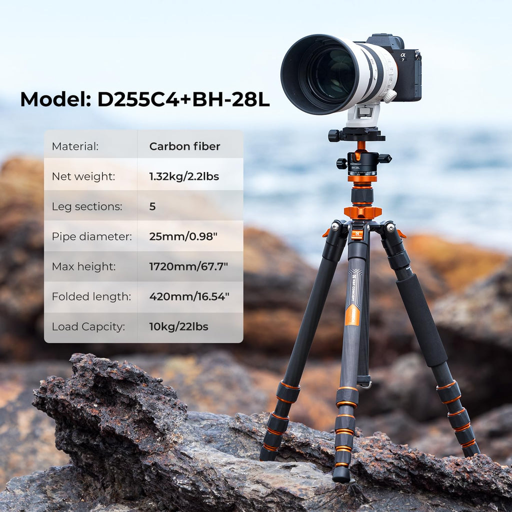 Carbon Fiber Camera Tripod C1651