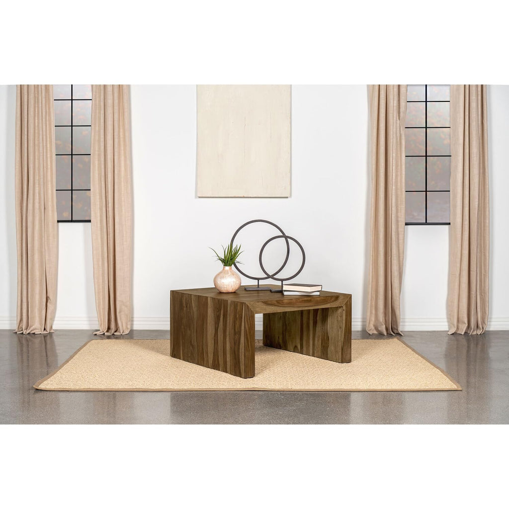 Solid Sheesham Wood Square Coffee Table T1110