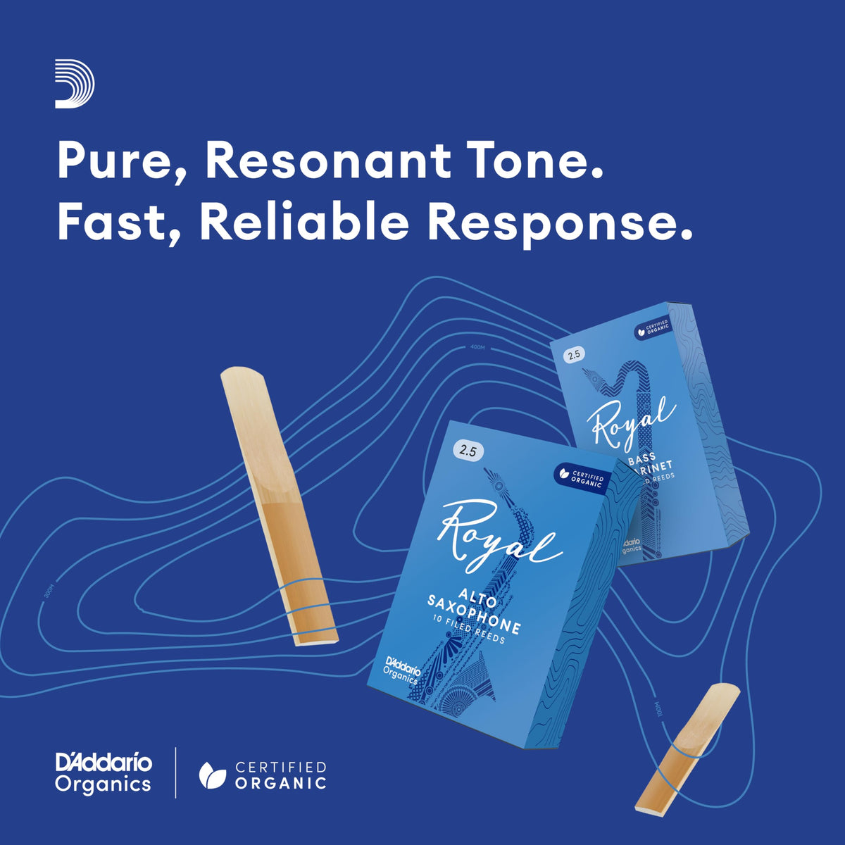 Alto Saxophone Reeds Strength 1.5, 3-Pack O7830