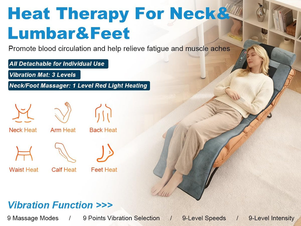 Full Body Massage Mat with Heat U54581