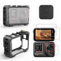 Aluminum Metal Frame Cage Case Bag with Silicone Lens Cap Screen Protector Camera Accessories Kit H528304