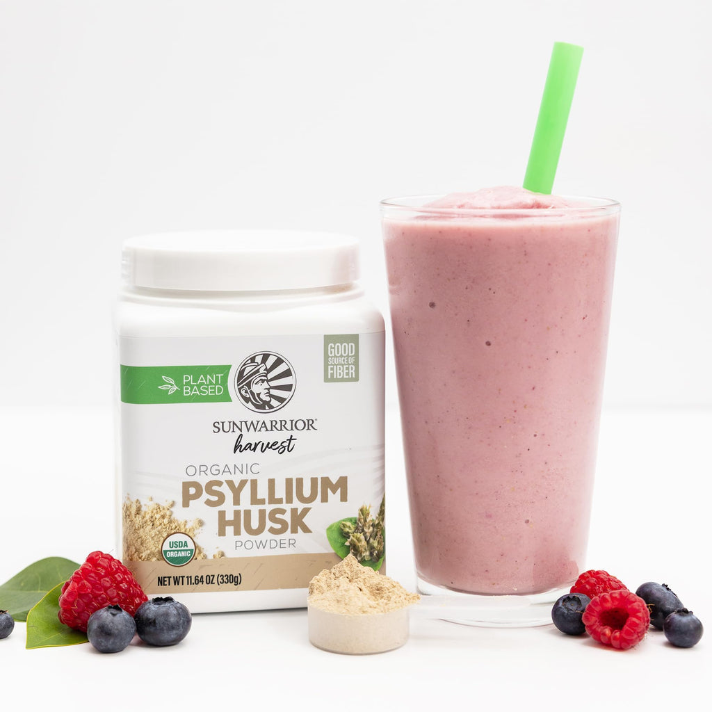 Organic Psyllium Husk Powder Fiber 66 Servings Z97450