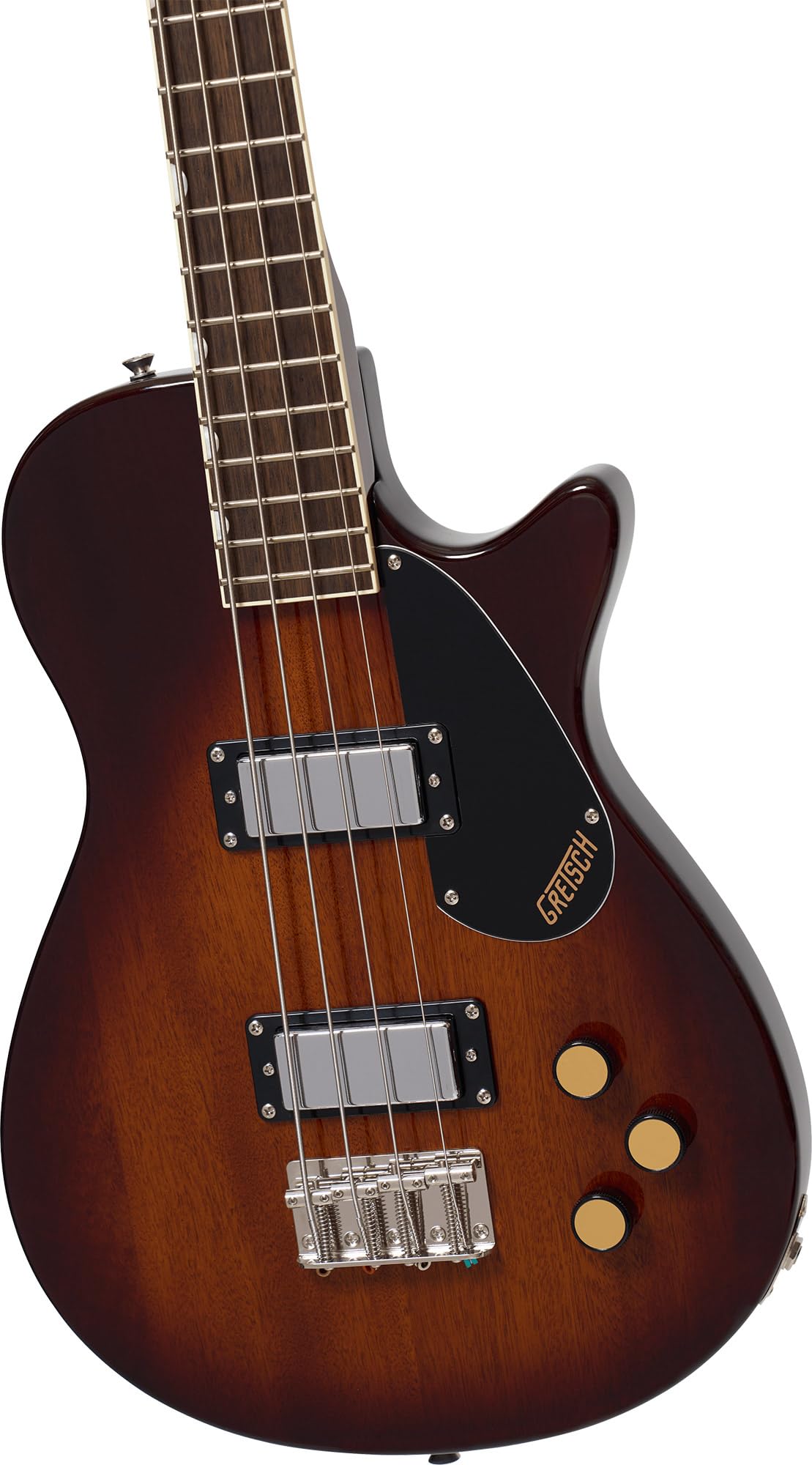 Havana Burst Short-Scale Electric Bass Guitar X6944