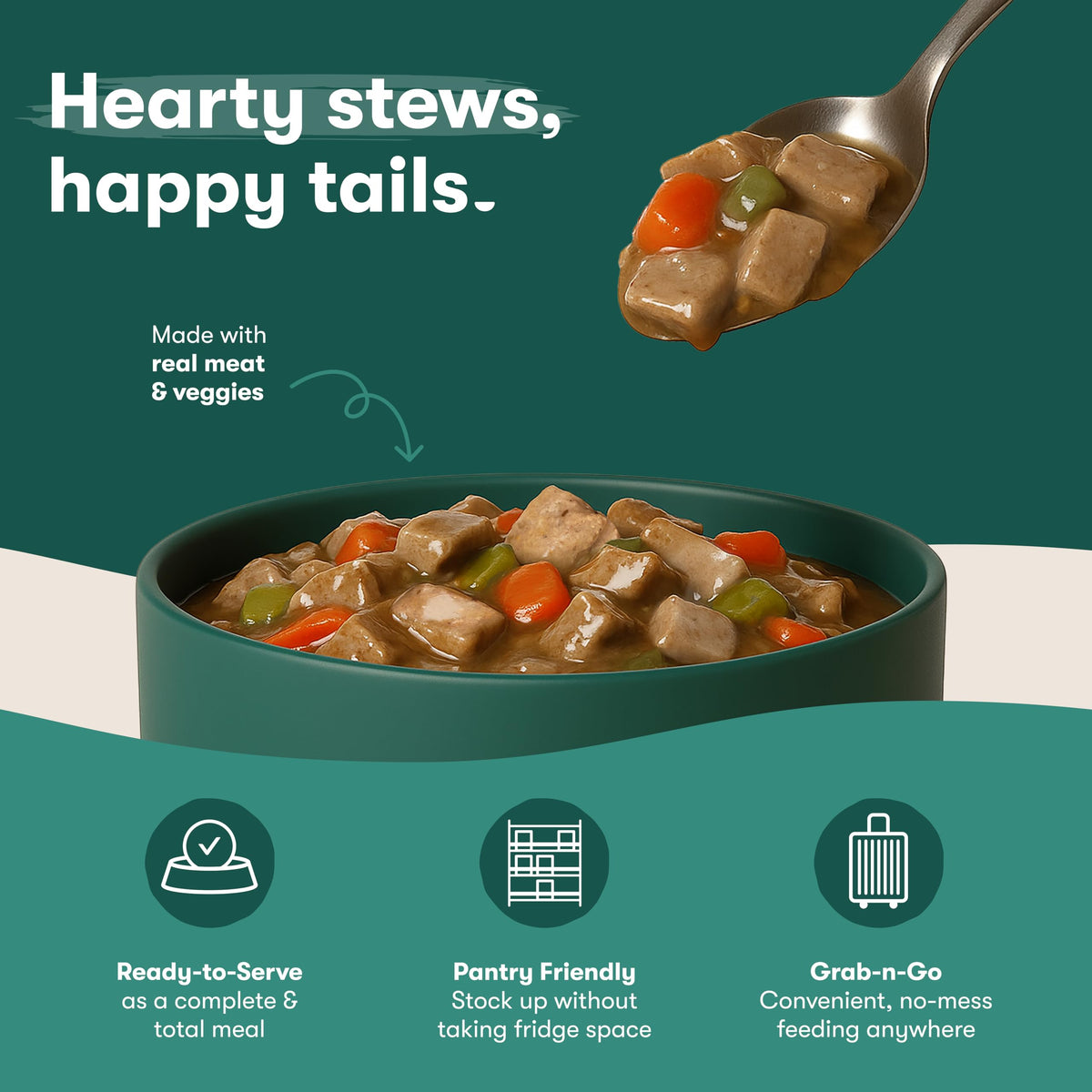 Grain Free Beef & Vegetables Wet Dog Food 12 Pack P909679