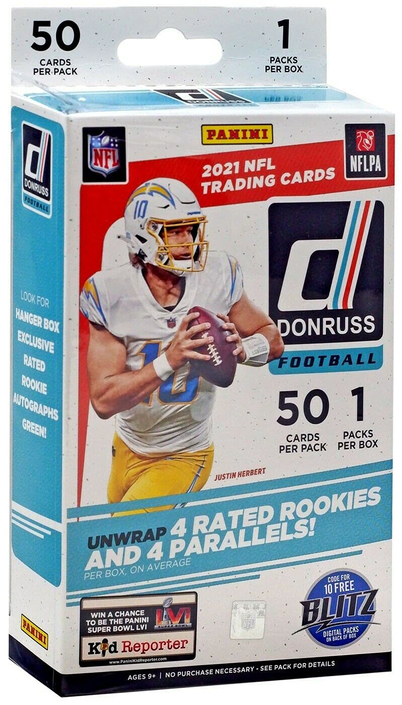NFL Football Hanger Box 50 Cards F775