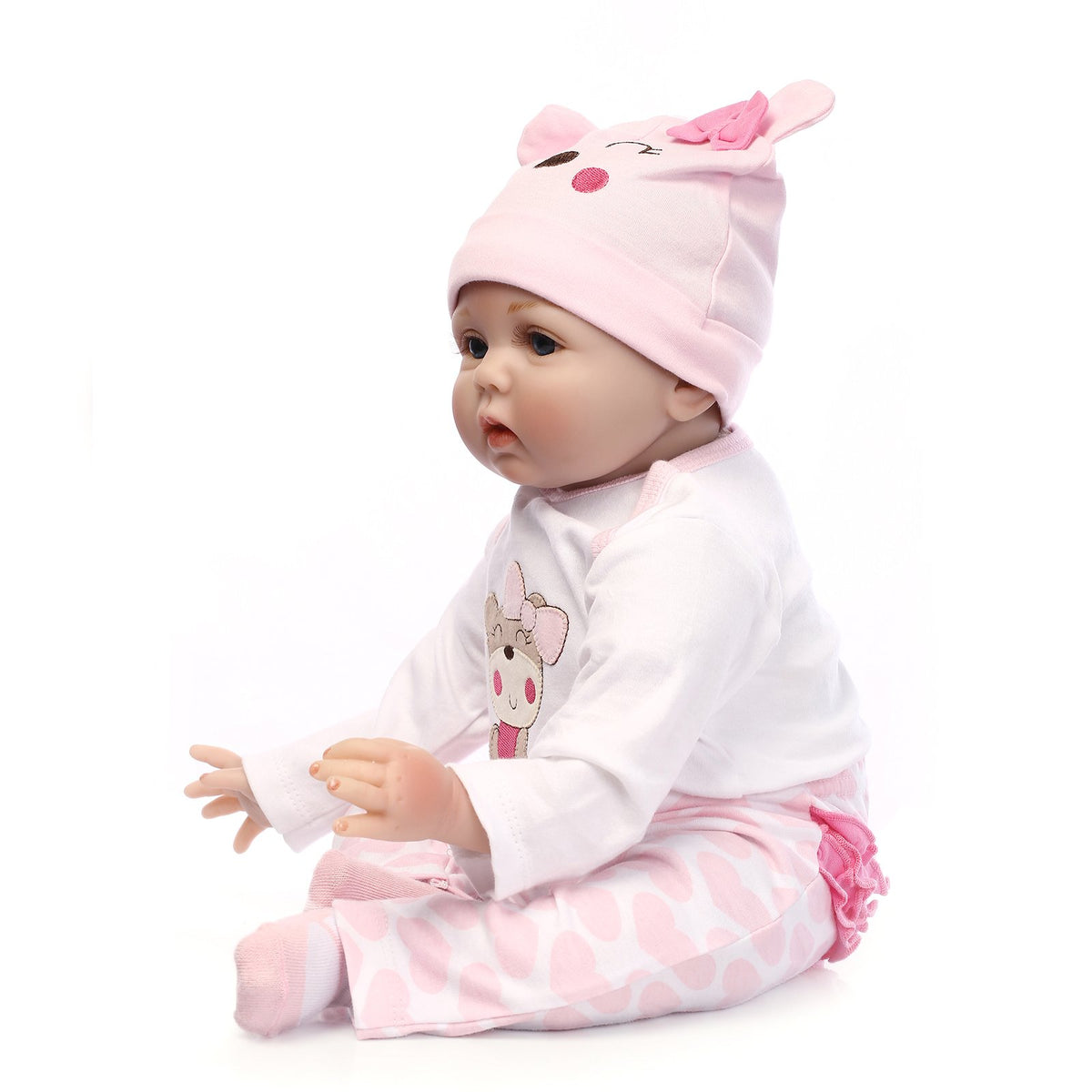 Pink Baby Clothes for 20"- 22" Reborn Doll J2700