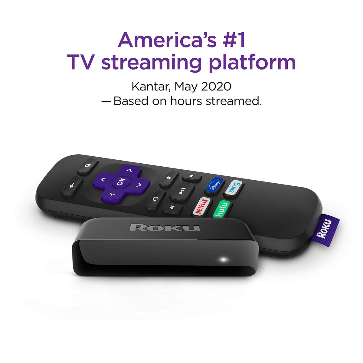 4K HDR Streaming Media Player with HDMI Cable U693851