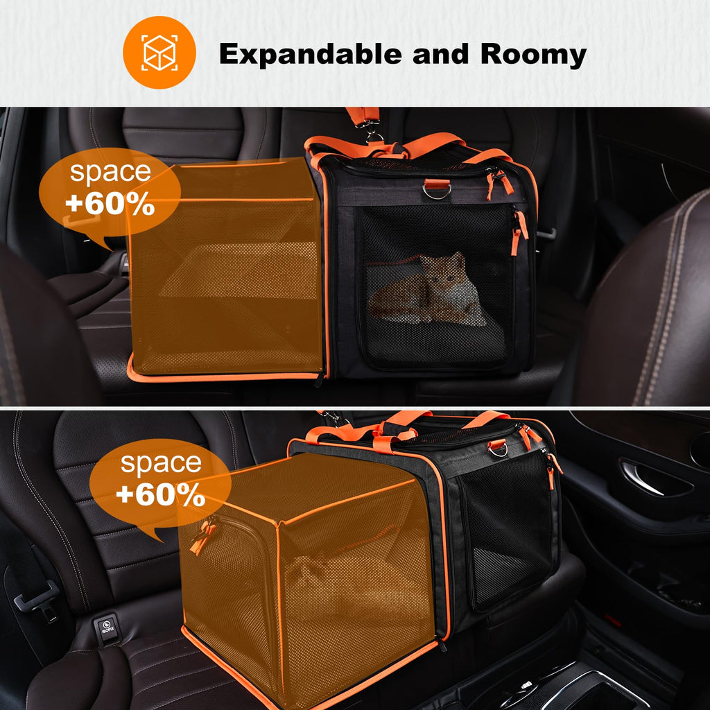 Expandable Large Cat Carrier C176