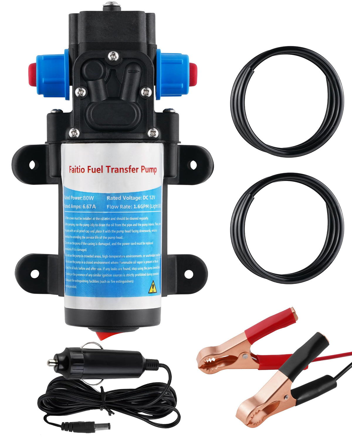 12V Gasoline Transfer Pump Set S7762