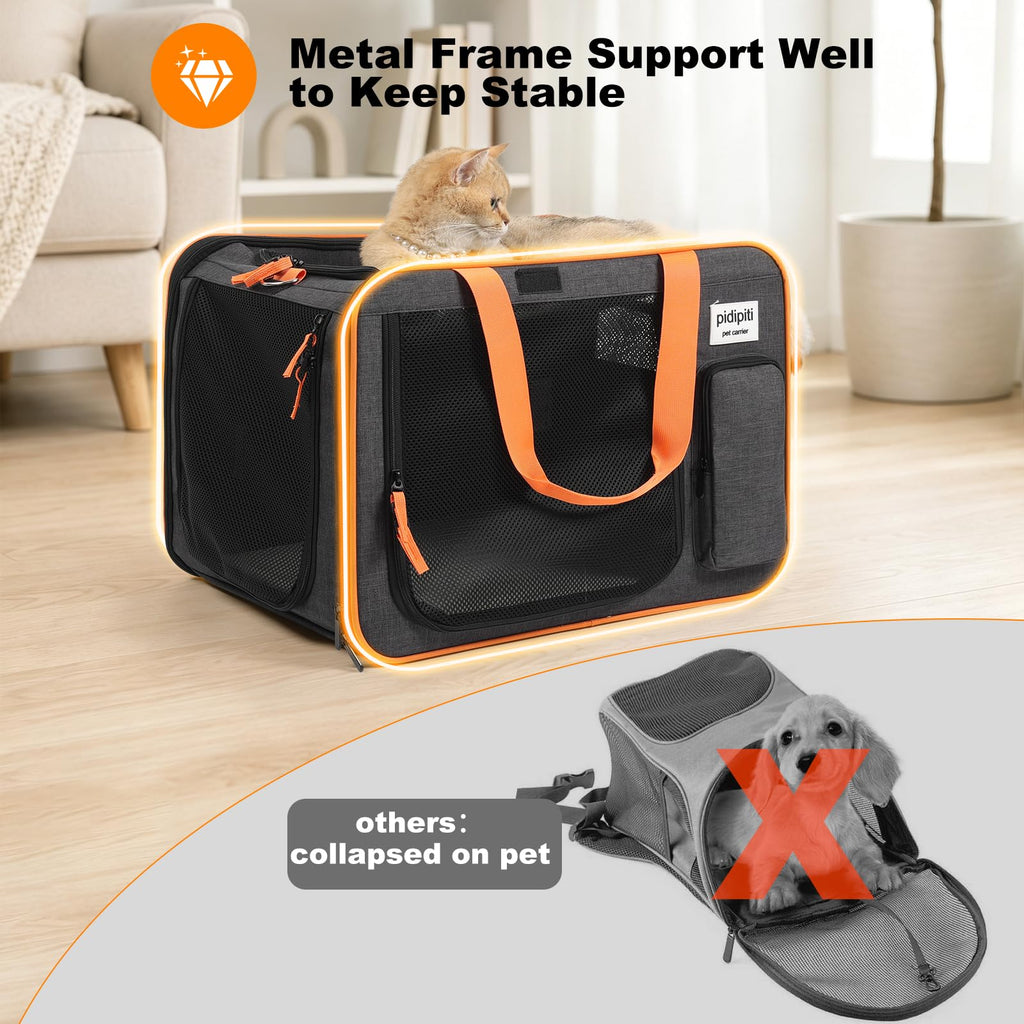 Expandable Large Cat Carrier C176