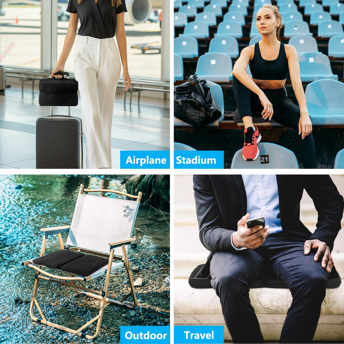 Portable Foldable Seat Cushion X42049