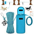 100FT Portable Dog Tie Out Cable for 2 Dogs P681
