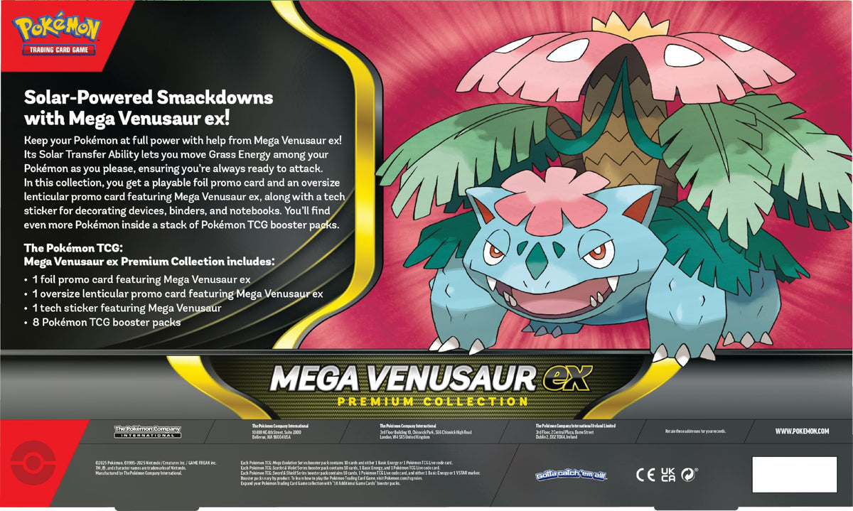 Pokémon TCG Mega Venusaur ex Premium Collection Box R268
