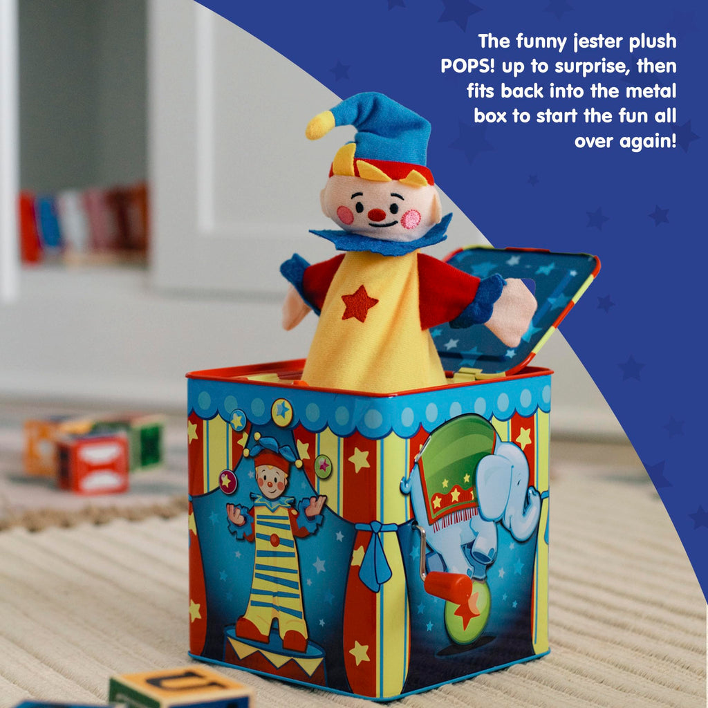 Silly Circus Jack in the Box Musical Toy G4456