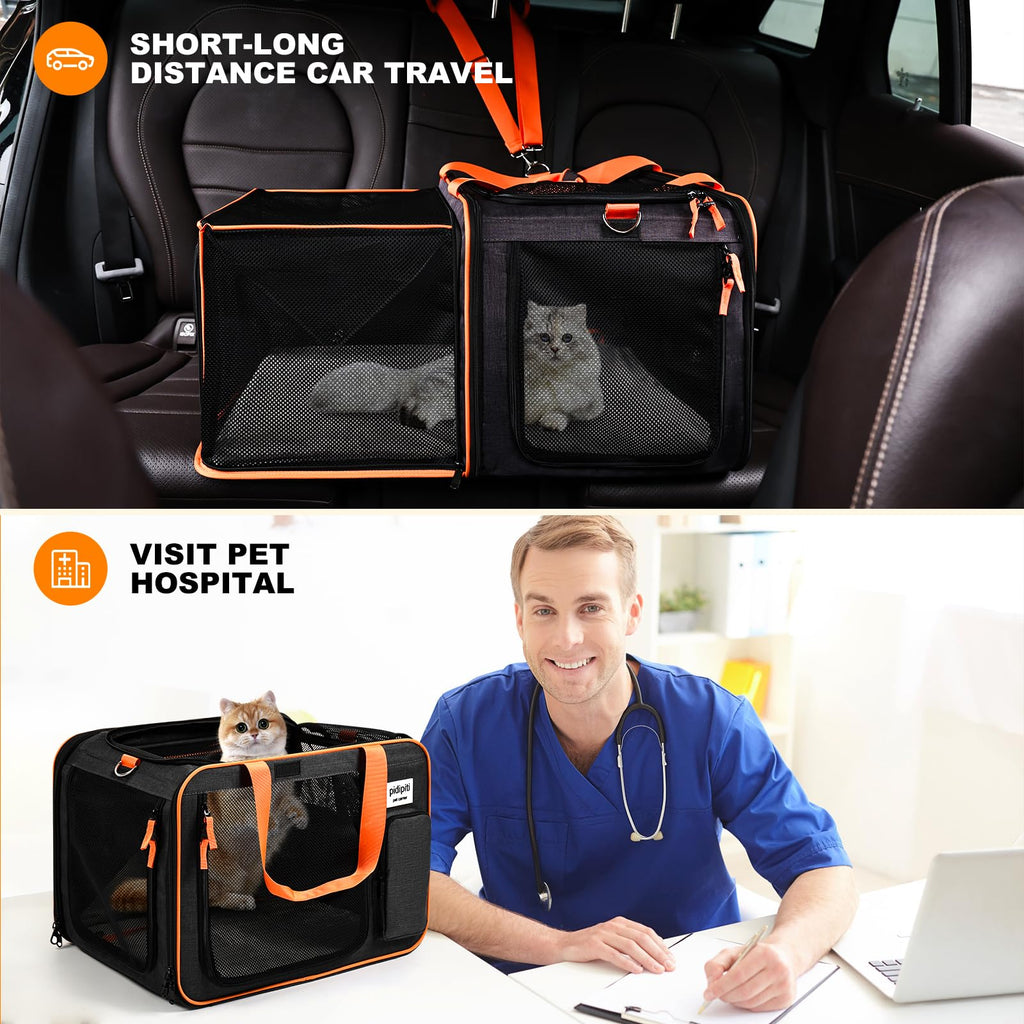 Expandable Large Cat Carrier C176