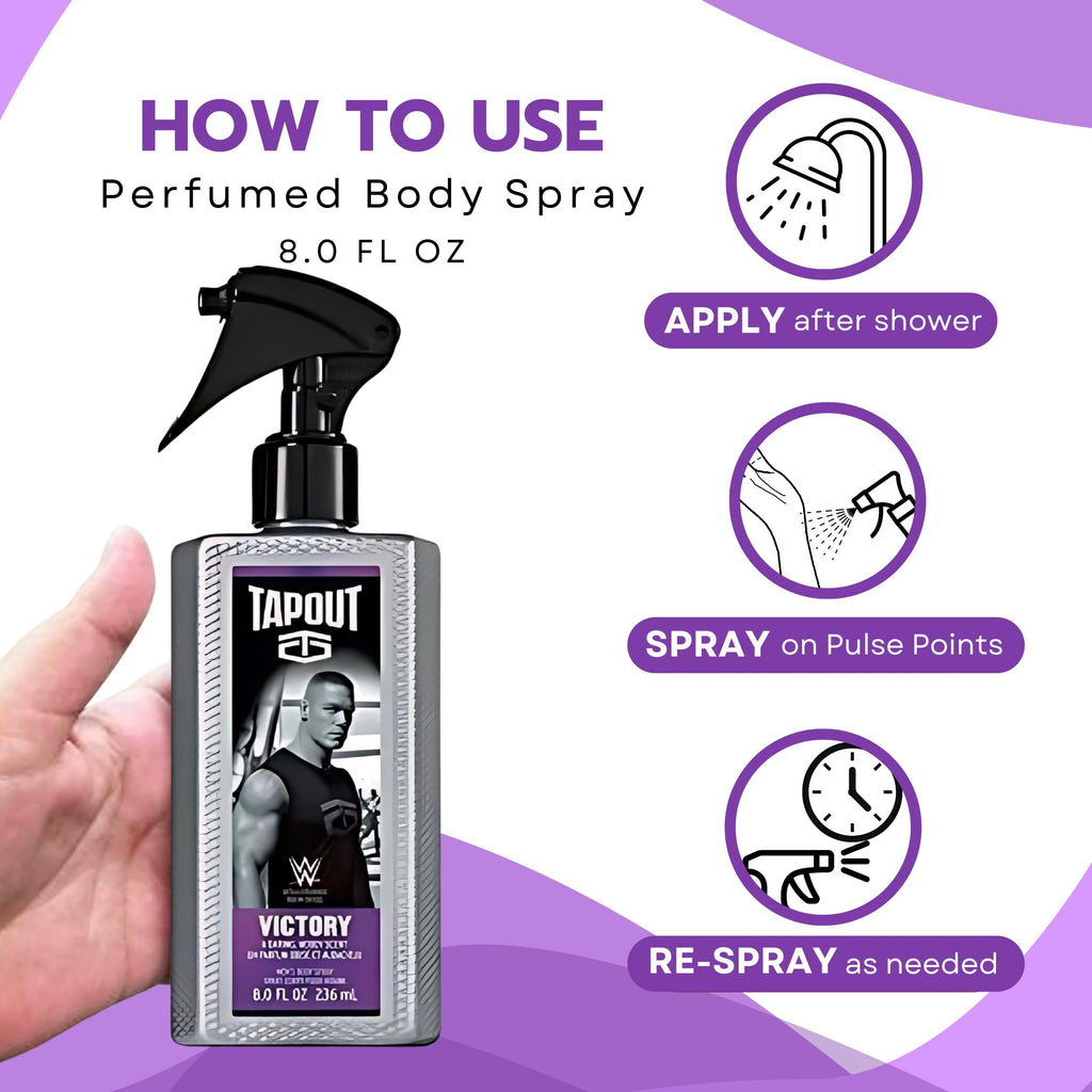 Body Spray Perfume for Men 8 Ounces F727413