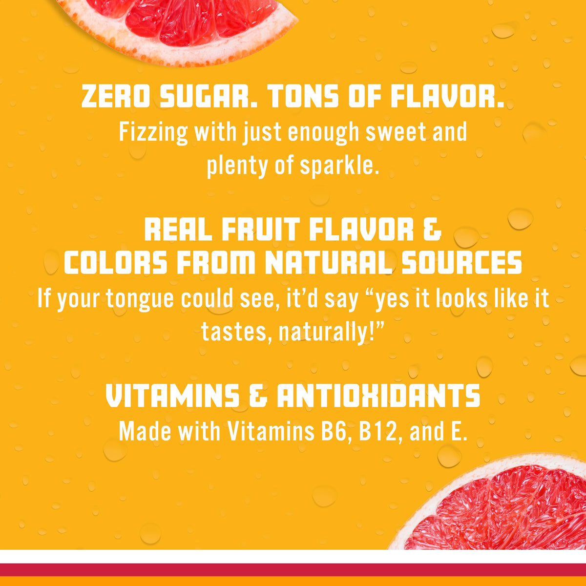 Pink Grapefruit Sparkling Water 17 fl oz Bottles Pack of 12 Z102490