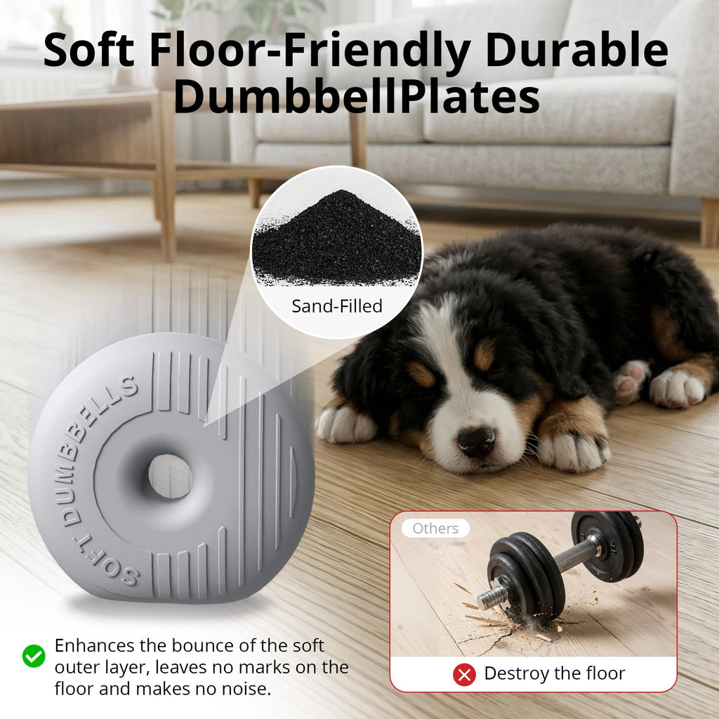Adjustable Dumbbell Set with Connector Y6445