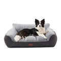 Extra Thick Orthopedic Bolster Dog Bed A459582