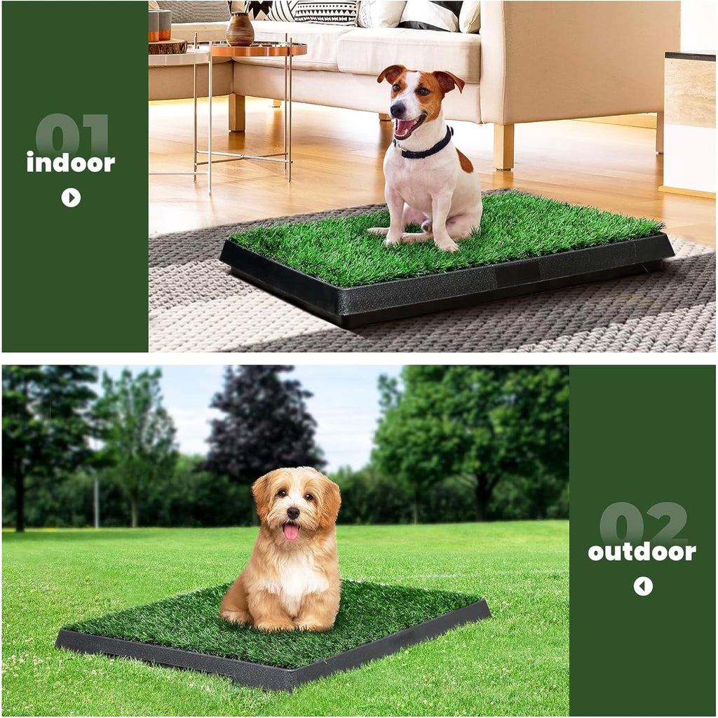 Dog Grass Pad with Tray B3274