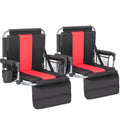 Extra Wide Padded Stadium Seats with Back Support J793667