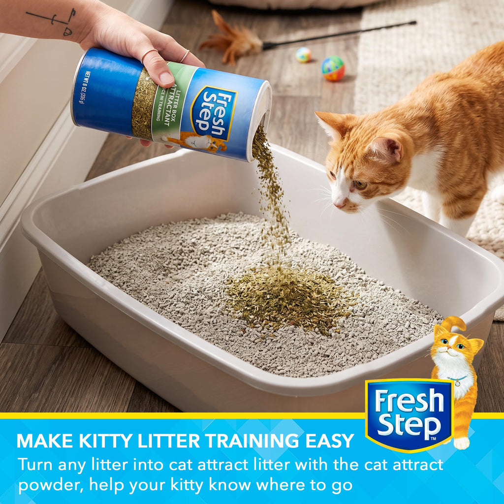 Cat Litter Training Attractant Powder, 9 Oz Bottle T820