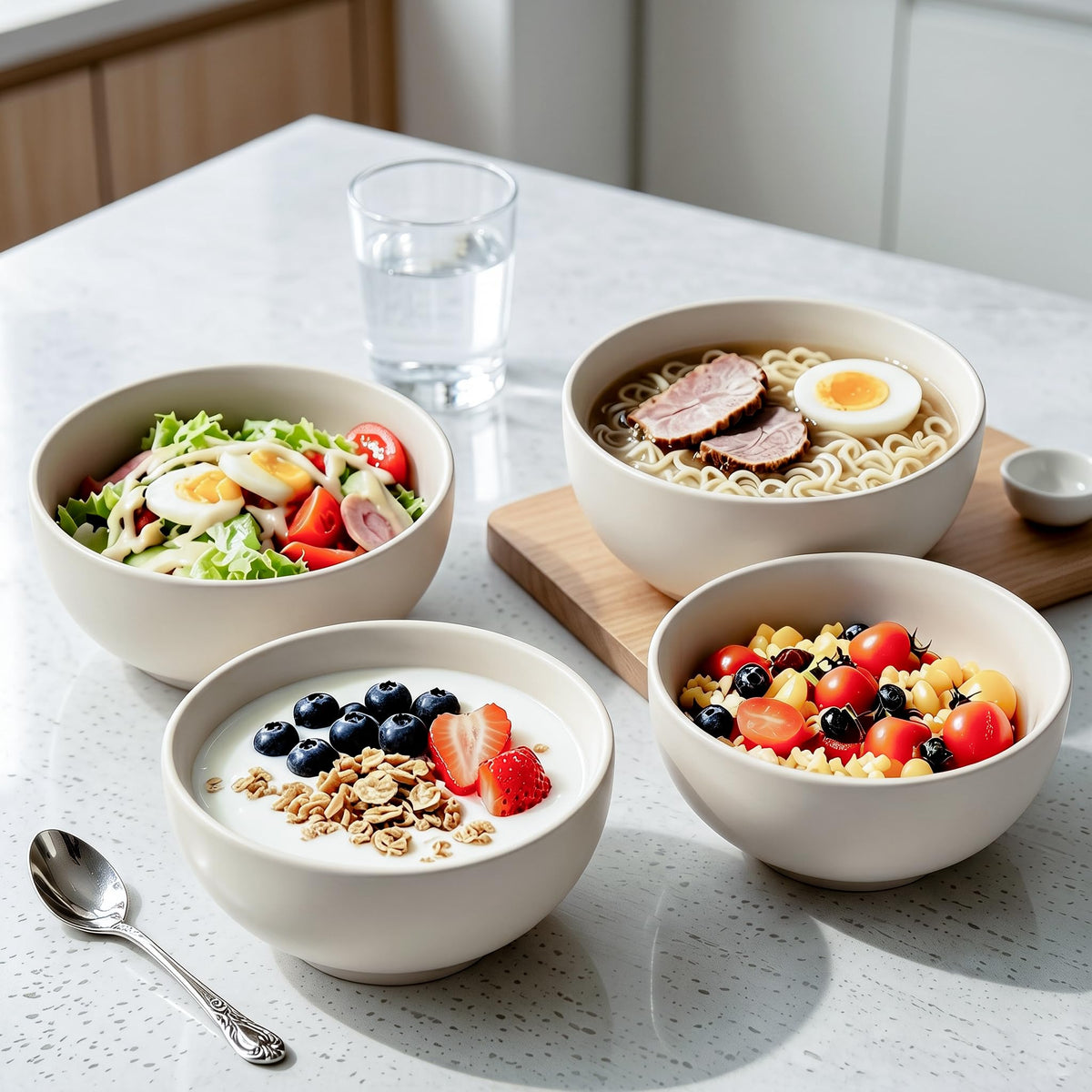 Ceramic Soup Bowls Set of 4 C51483