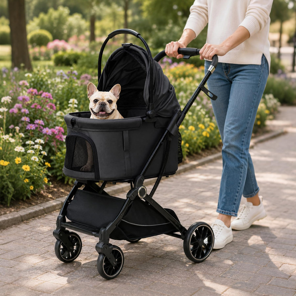 3-in-1 Pet Stroller Black B753