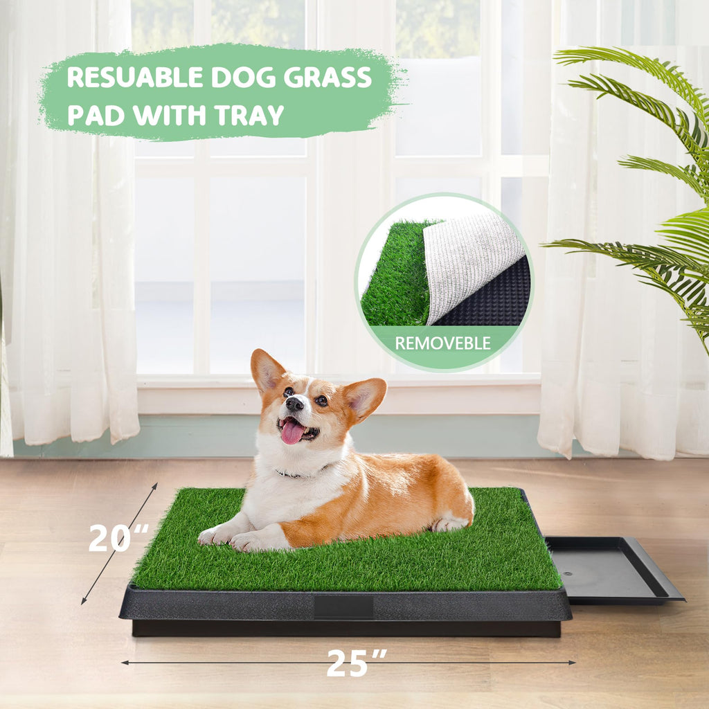 Dog Grass Pad with Tray B3274